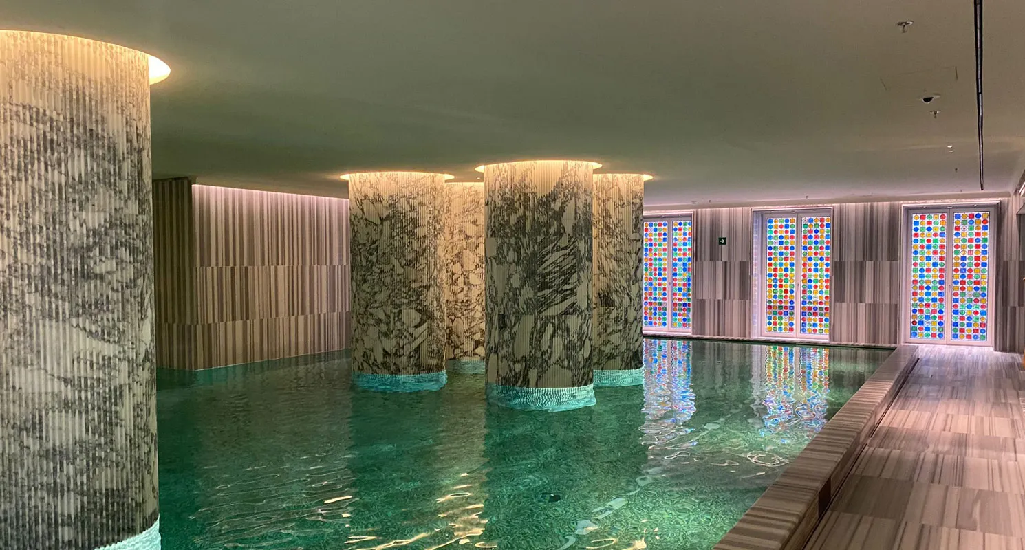 Area SPA, hotel bulgari